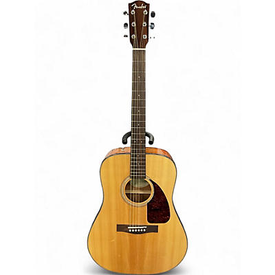 Used Fender CD140S Dreadnought Natural Acoustic Guitar