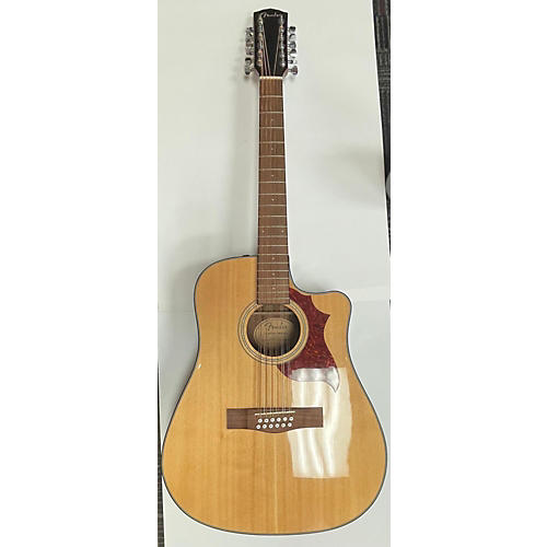 Fender Used Fender CD140SCE 12 DREAD Natural 12 String Acoustic Electric Guitar Natural