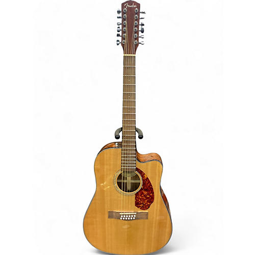 Fender Used Fender CD140SCE 12-STRING Natural 12 String Acoustic Electric Guitar Natural