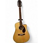 Used Fender CD140SCE 12 string Natural 12 String Acoustic Electric Guitar Natural