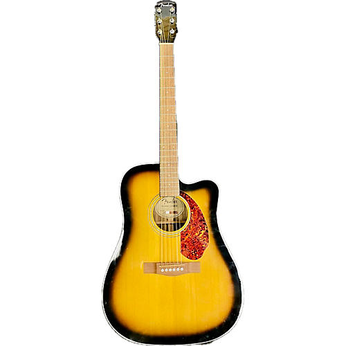 Fender Used Fender CD140SCE 2 Tone Sunburst Acoustic Electric Guitar 2 Tone Sunburst