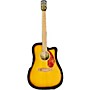 Used Fender Used Fender CD140SCE 2 Tone Sunburst Acoustic Electric Guitar 2 Tone Sunburst