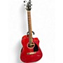 Used Fender CD140SCE Candy Apple Red Acoustic Electric Guitar Candy Apple Red