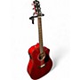 Used Fender CD140SCE Cherry Acoustic Electric Guitar Cherry