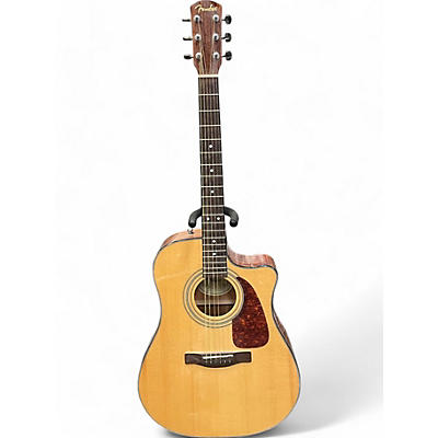 Fender Used Fender CD140SCE Natural Acoustic Electric Guitar