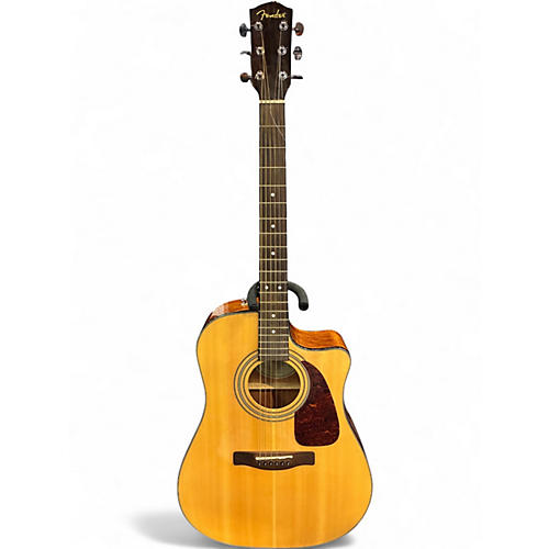 Used Fender CD140SCE Natural Acoustic Electric Guitar Natural
