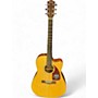 Used Fender CD140SCE Natural Acoustic Electric Guitar Natural