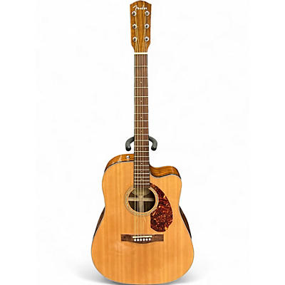 Used Fender CD140SCE Natural Acoustic Electric Guitar