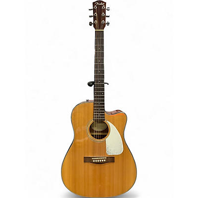 Used Fender CD140SCE Natural Acoustic Electric Guitar