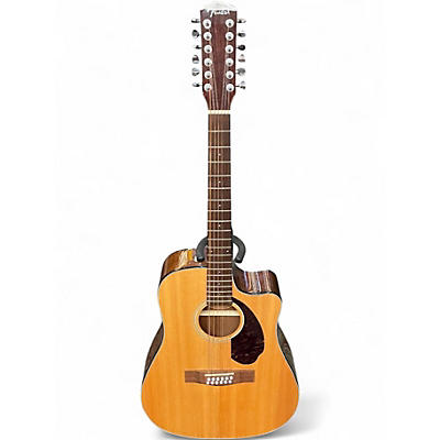 Used Fender CD140SCE Natural Acoustic Electric Guitar