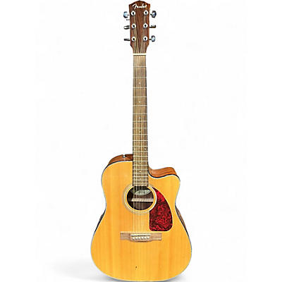 Used Fender CD140SCE Natural Acoustic Electric Guitar