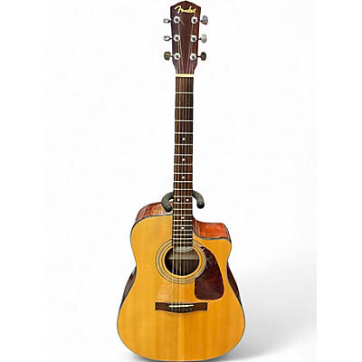 Used Fender CD140SCE Natural Acoustic Electric Guitar