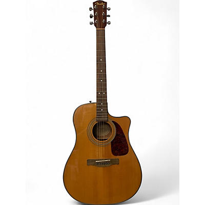 Used Fender CD140SCE Natural Acoustic Electric Guitar