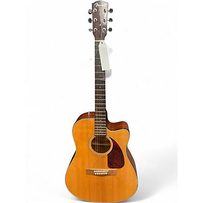 Used Fender CD140SCE Natural Acoustic Electric Guitar