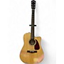 Used Fender CD140SCE Natural Acoustic Electric Guitar Natural
