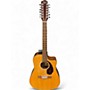 Used Fender CD140SCE Natural Acoustic Electric Guitar Natural