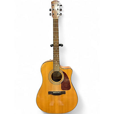 Used Fender CD140SCE Natural Acoustic Electric Guitar