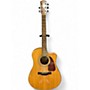 Used Fender CD140SCE Natural Acoustic Electric Guitar Natural
