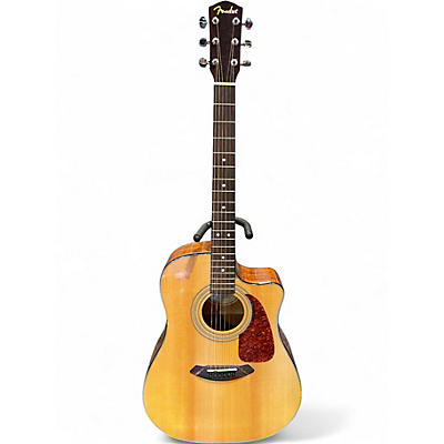 Used Fender CD140SCE Natural Acoustic Electric Guitar