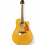 Used Fender CD140SCE Natural Acoustic Electric Guitar Natural