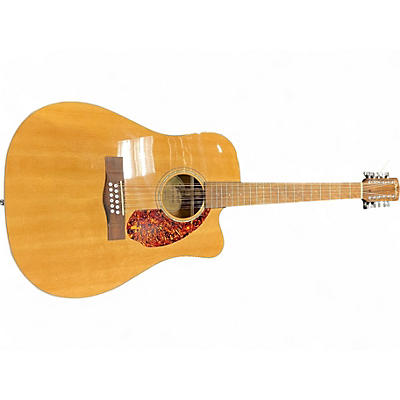 Used Fender CD140SCE12 Natural 12 String Acoustic Electric Guitar
