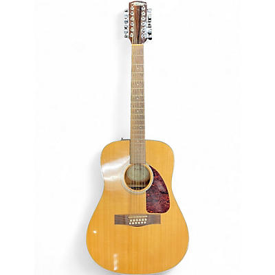 Used Fender CD160SE Natural 12 String Acoustic Electric Guitar