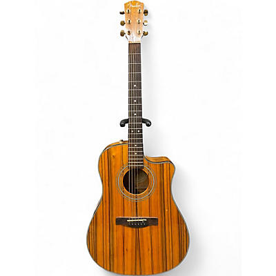 Used Fender CD220-CE Maple Acoustic Electric Guitar
