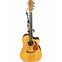 Used Fender CD220SCE Natural Acoustic Electric Guitar Natural