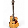 Used Fender CD220SCE Natural Acoustic Electric Guitar Natural