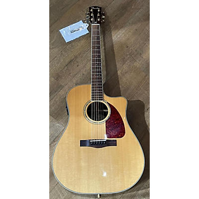 Fender Used Fender CD320ASCE Dreadnought Natural Acoustic Electric Guitar