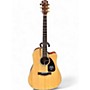 Used Fender Used Fender CD320ASCE Dreadnought Natural Acoustic Electric Guitar Natural