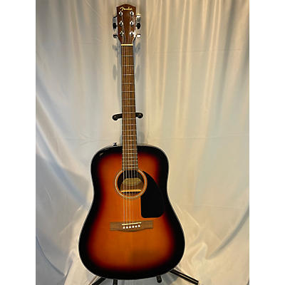 Fender Used Fender CD60 Dreadnought 3 Color Sunburst Acoustic Guitar