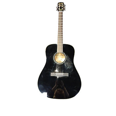 Fender Used Fender CD60 Dreadnought Black Acoustic Guitar