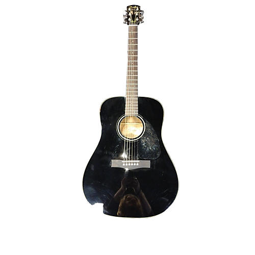 Fender Used Fender CD60 Dreadnought Black Acoustic Guitar Black