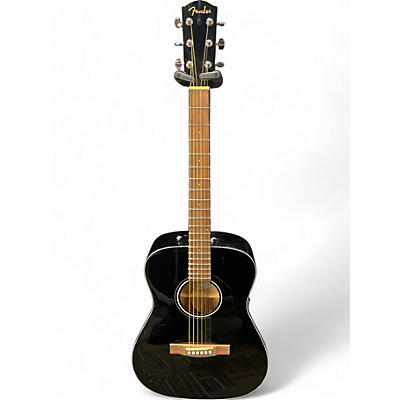 Fender Used Fender CD60 Dreadnought Black Acoustic Guitar