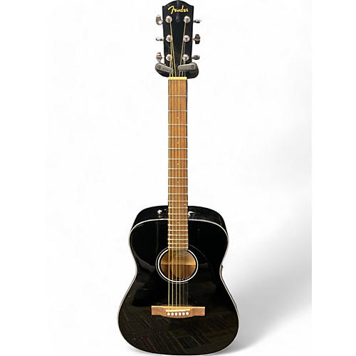 Fender Used Fender CD60 Dreadnought Black Acoustic Guitar Black