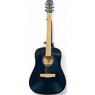 Fender Used Fender CD60 Dreadnought Black Acoustic Guitar