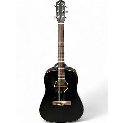 Fender Used Fender CD60 Dreadnought Black Acoustic Guitar