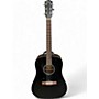 Used Fender Used Fender CD60 Dreadnought Black Acoustic Guitar Black