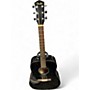Used Fender CD60 Dreadnought Black Acoustic Guitar Black