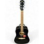 Used Fender CD60 Dreadnought Black Acoustic Guitar Black