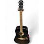 Used Fender CD60 Dreadnought Black Acoustic Guitar Black