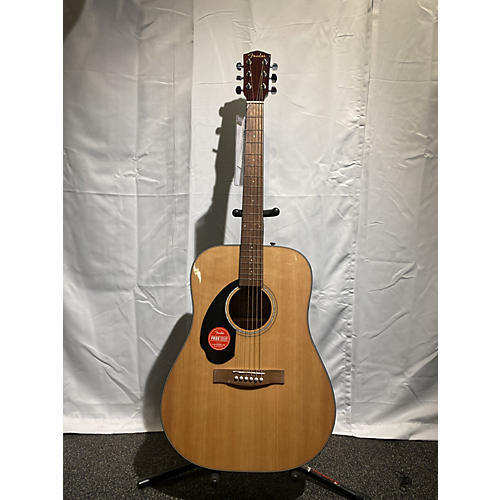 Fender Used Fender CD60 Dreadnought LH Nautral Acoustic Guitar Nautral