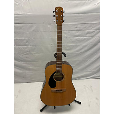 Fender Used Fender CD60 Dreadnought Natural Acoustic Guitar