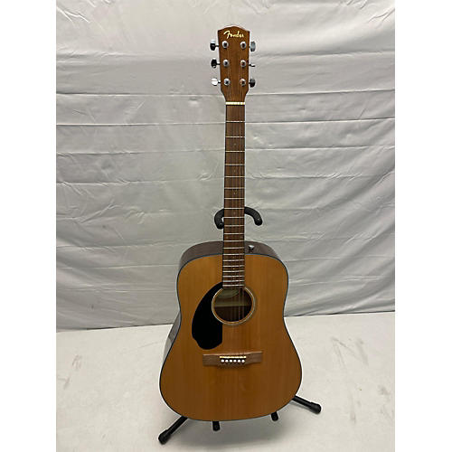 Fender Used Fender CD60 Dreadnought Natural Acoustic Guitar Natural