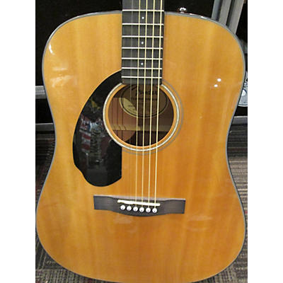 Fender Used Fender CD60 Dreadnought Natural Acoustic Guitar