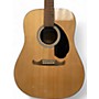 Used Fender Used Fender CD60 Dreadnought Natural Acoustic Guitar Natural