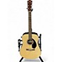 Used Fender CD60 Dreadnought Natural Acoustic Guitar Natural