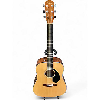 Used Fender CD60 Dreadnought Natural Acoustic Guitar