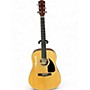 Used Fender CD60 Dreadnought Natural Acoustic Guitar Natural